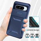 For Google Pixel 8 Pro Sliding Camshield Phone Case(Blue) - 3