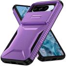 For Google Pixel 8 Pro Sliding Camshield Phone Case(Purple) - 2