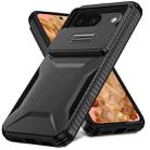 For Google Pixel 8 Sliding Camshield Phone Case(Black) - 2