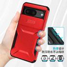 For Google Pixel 8 Sliding Camshield Phone Case(Red) - 3