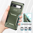 For Google Pixel 7a Sliding Camshield Phone Case(Alpine Green) - 3