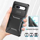 For Google Pixel 7a Sliding Camshield Phone Case(Black) - 3