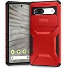 For Google Pixel 7a Sliding Camshield Phone Case(Red) - 1