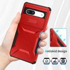 For Google Pixel 7a Sliding Camshield Phone Case(Red) - 3