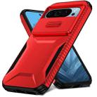 For Google Pixel 10 Pro / 10 / 9 Pro Sliding Camshield Phone Case(Red) - 2