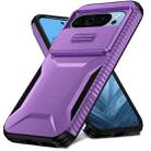 For Google Pixel 10 Pro / 10 / 9 Pro Sliding Camshield Phone Case(Purple) - 2