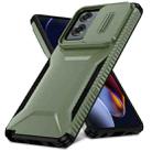 For Motorola Moto G Stylus 5G 2024 Sliding Camshield Phone Case(Alpine Green) - 2