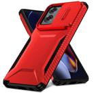 For Motorola Moto G Stylus 5G 2024 Sliding Camshield Phone Case(Red) - 2