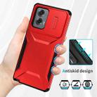 For Motorola Moto G Stylus 5G 2024 Sliding Camshield Phone Case(Red) - 3