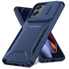 For Motorola Moto G Stylus 5G 2024 Sliding Camshield Phone Case(Blue) - 2