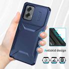 For Motorola Moto G Stylus 5G 2024 Sliding Camshield Phone Case(Blue) - 3