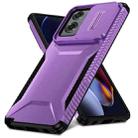 For Motorola Moto G Stylus 5G 2024 Sliding Camshield Phone Case(Purple) - 2