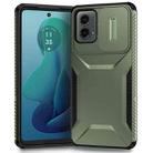 For Motorola Moto G 5G 2024 Sliding Camshield Phone Case(Alpine Green) - 1