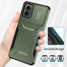 For Motorola Moto G 5G 2024 Sliding Camshield Phone Case(Alpine Green) - 3