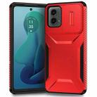 For Motorola Moto G 5G 2024 Sliding Camshield Phone Case(Red) - 1