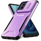 For Motorola Moto G 5G 2024 Sliding Camshield Phone Case(Purple) - 2