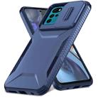 For Motorola Moto G22 2024 Sliding Camshield Phone Case(Blue) - 2