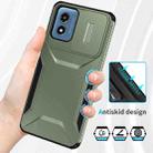 For Motorola Moto G Play 4G 2024 Sliding Camshield Phone Case(Alpine Green) - 3