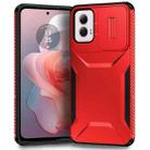 For Motorola Moto G Power 5G 2024 Sliding Camshield Phone Case(Red) - 1