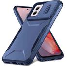 For Motorola Moto G Power 5G 2024 Sliding Camshield Phone Case(Blue) - 2