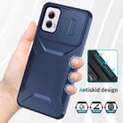 For Motorola Moto G Power 5G 2024 Sliding Camshield Phone Case(Blue) - 3