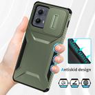 For Motorola Edge 5G 2024 Sliding Camshield Phone Case(Alpine Green) - 3