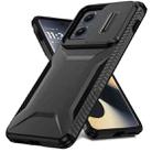 For Motorola Edge 5G 2024 Sliding Camshield Phone Case(Black) - 2