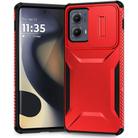 For Motorola Edge 5G 2024 Sliding Camshield Phone Case(Red) - 1