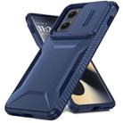 For Motorola Edge 5G 2024 Sliding Camshield Phone Case(Blue) - 2