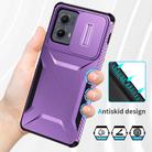 For Motorola Edge 5G 2024 Sliding Camshield Phone Case(Purple) - 3