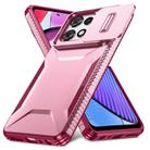 For Motorola Moto G Play 5G 2025 Sliding Camshield Phone Case(Pink + Rose Red) - 2