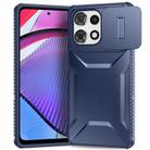For Motorola Moto G Play 5G 2025 Sliding Camshield Phone Case(Blue) - 1