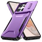 For Motorola Moto G Stylus 5G 2025 Sliding Camshield Phone Case(Purple) - 2