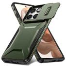 For Motorola Edge 5G 2025 Sliding Camshield Phone Case(Alpine Green) - 2
