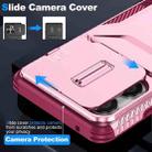 For Motorola Edge 5G 2025 Sliding Camshield Phone Case(Pink + Rose Red) - 3