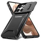 For Motorola Edge 5G 2025 Sliding Camshield Phone Case(Black) - 2