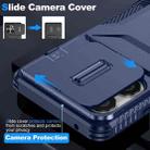 For Motorola Edge 5G 2025 Sliding Camshield Phone Case(Blue) - 3