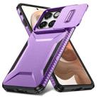 For Motorola Edge 5G 2025 Sliding Camshield Phone Case(Purple) - 2