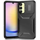For Samsung Galaxy A25 5G Sliding Camshield Phone Case(Black) - 1