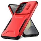 For Samsung Galaxy S24 5G Sliding Camshield Phone Case(Red) - 2