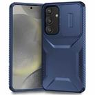 For Samsung Galaxy S24 5G Sliding Camshield Phone Case(Blue) - 1