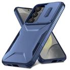 For Samsung Galaxy S24 5G Sliding Camshield Phone Case(Blue) - 2