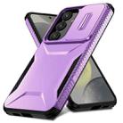 For Samsung Galaxy S24 5G Sliding Camshield Phone Case(Purple) - 2