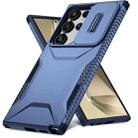 For Samsung Galaxy S24 Ultra 5G Sliding Camshield Phone Case(Blue) - 2