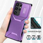 For Samsung Galaxy S24 Ultra 5G Sliding Camshield Phone Case(Purple) - 3