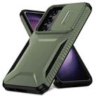 For Samsung Galaxy S23 FE 5G Sliding Camshield Phone Case(Alpine Green) - 2