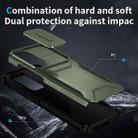 For Samsung Galaxy S23 FE 5G Sliding Camshield Phone Case(Alpine Green) - 3