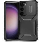 For Samsung Galaxy S23 FE 5G Sliding Camshield Phone Case(Black) - 1