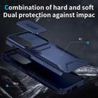 For Samsung Galaxy S23 FE 5G Sliding Camshield Phone Case(Blue) - 3