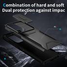 For Samsung Galaxy S23 Ultra 5G Sliding Camshield Phone Case(Black) - 3